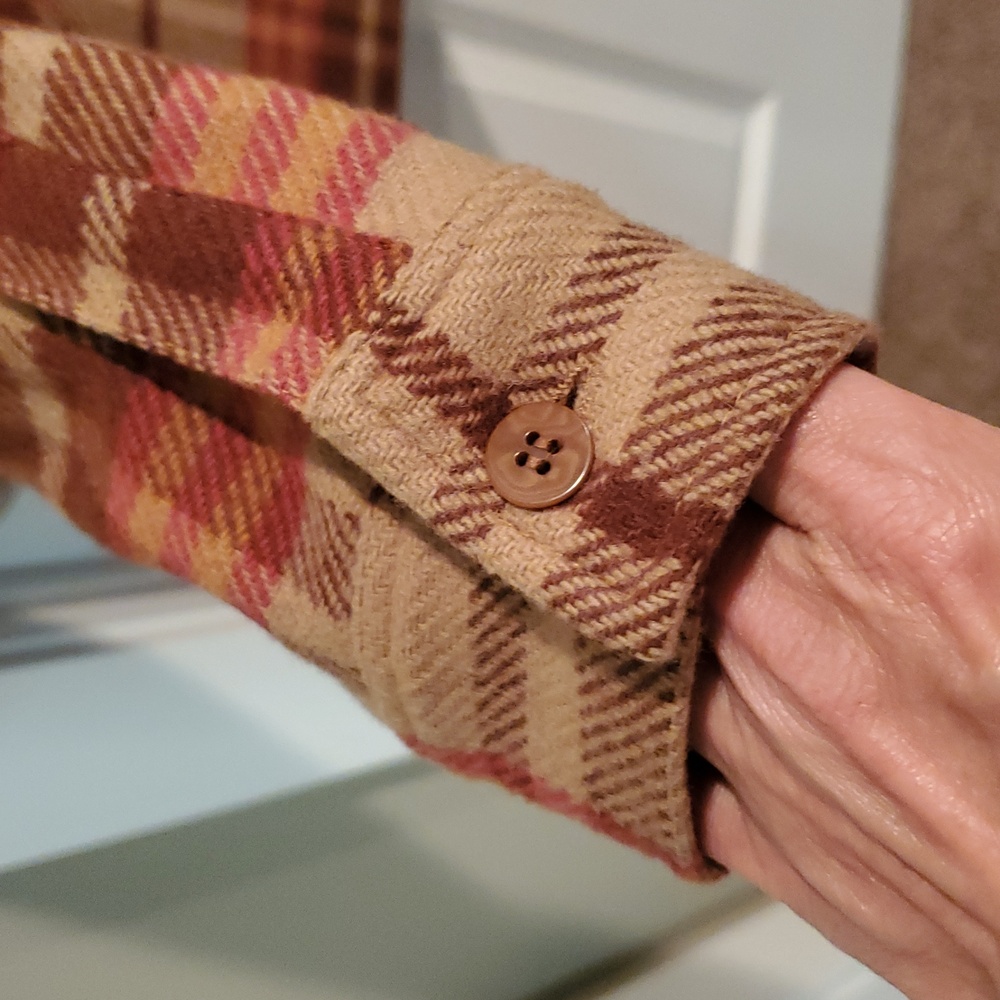 Vintage Pendleton Plaid Jacket Small - image 6